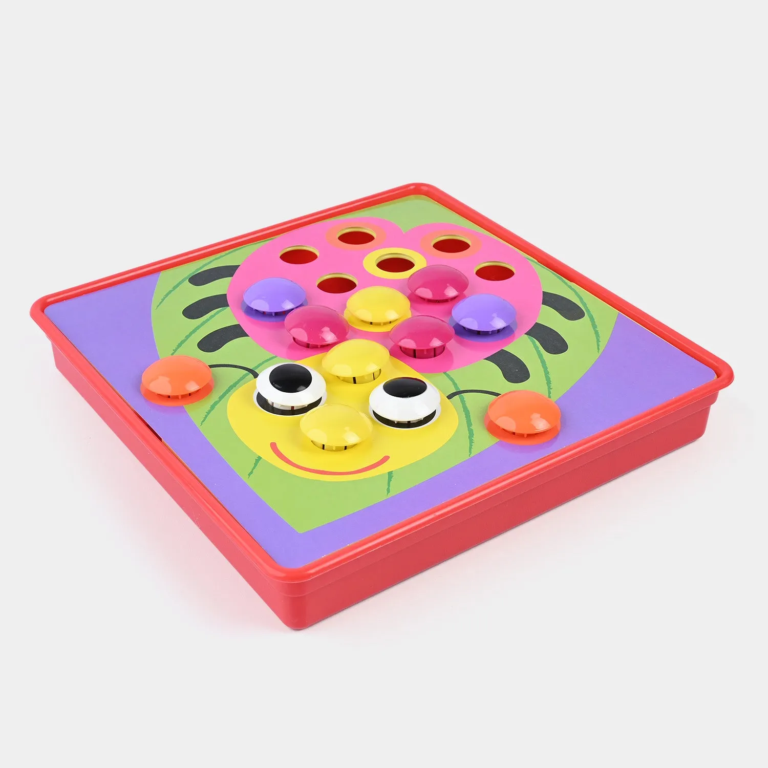 3D Puzzle Button Nail Set For Kids