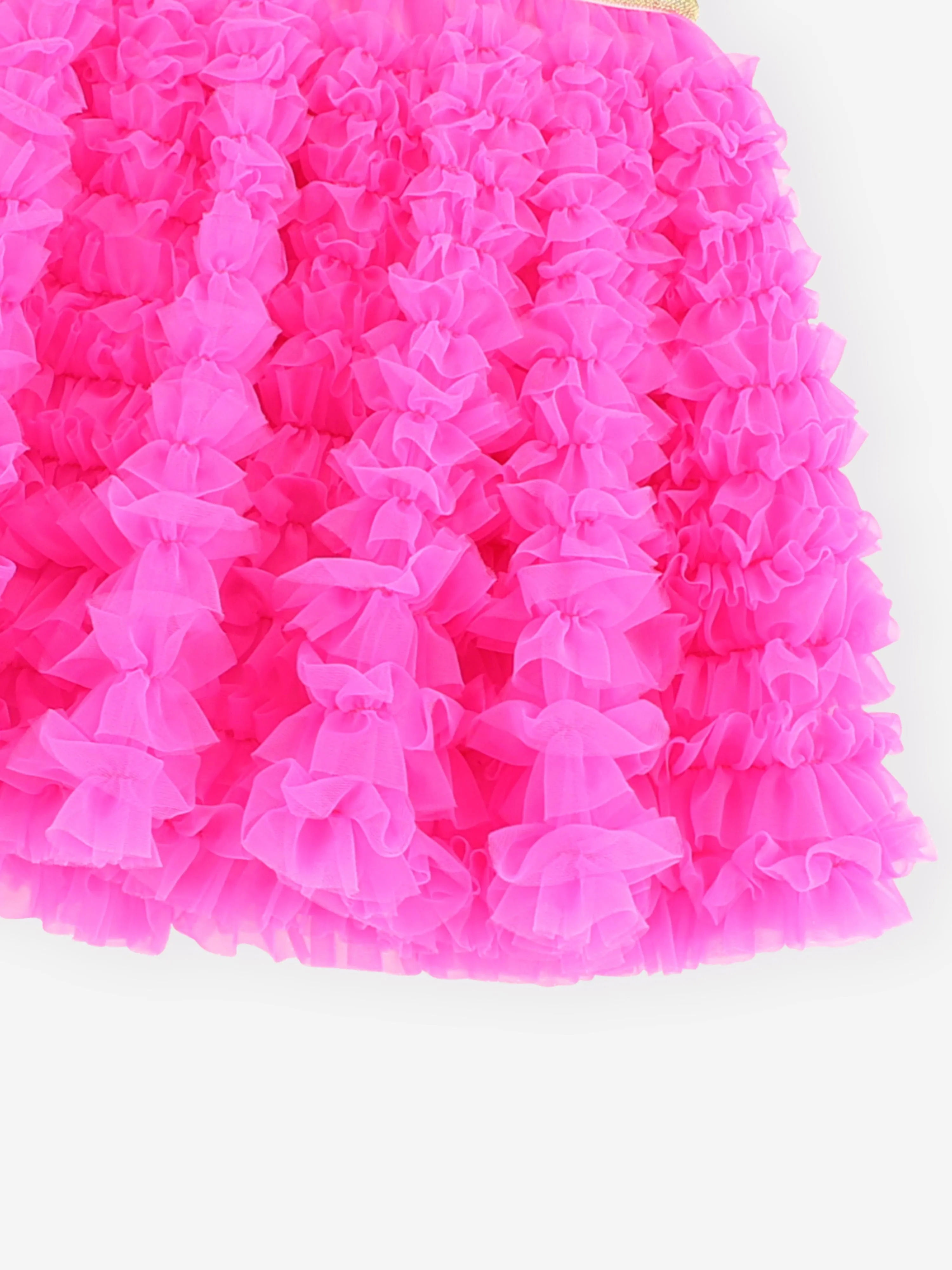 Angels Face Girls Ballroom Skirt in Pink