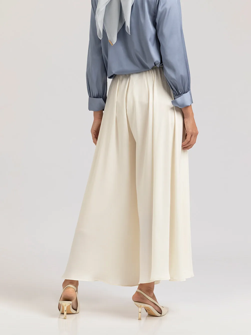 ANIKA PANTS PLAIN IVORY