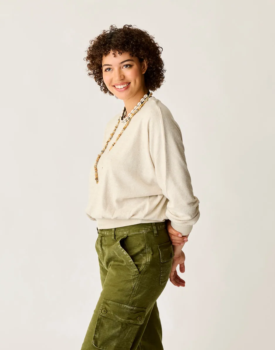 Anneke Supersoft Dolman: Cement Heather