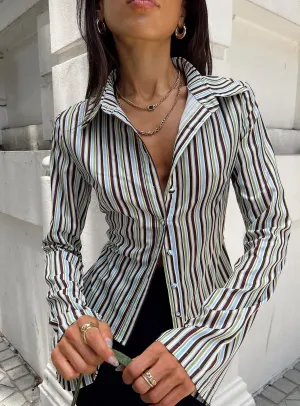 Anni Stripe Shirt Multi