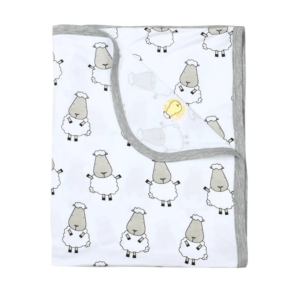 Baa Baa Sheepz Single Layer Baby Blanket