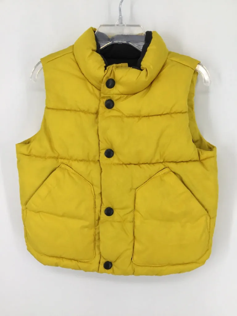 Baby Gap Child Size 2 Yellow Solid Outerwear - boys