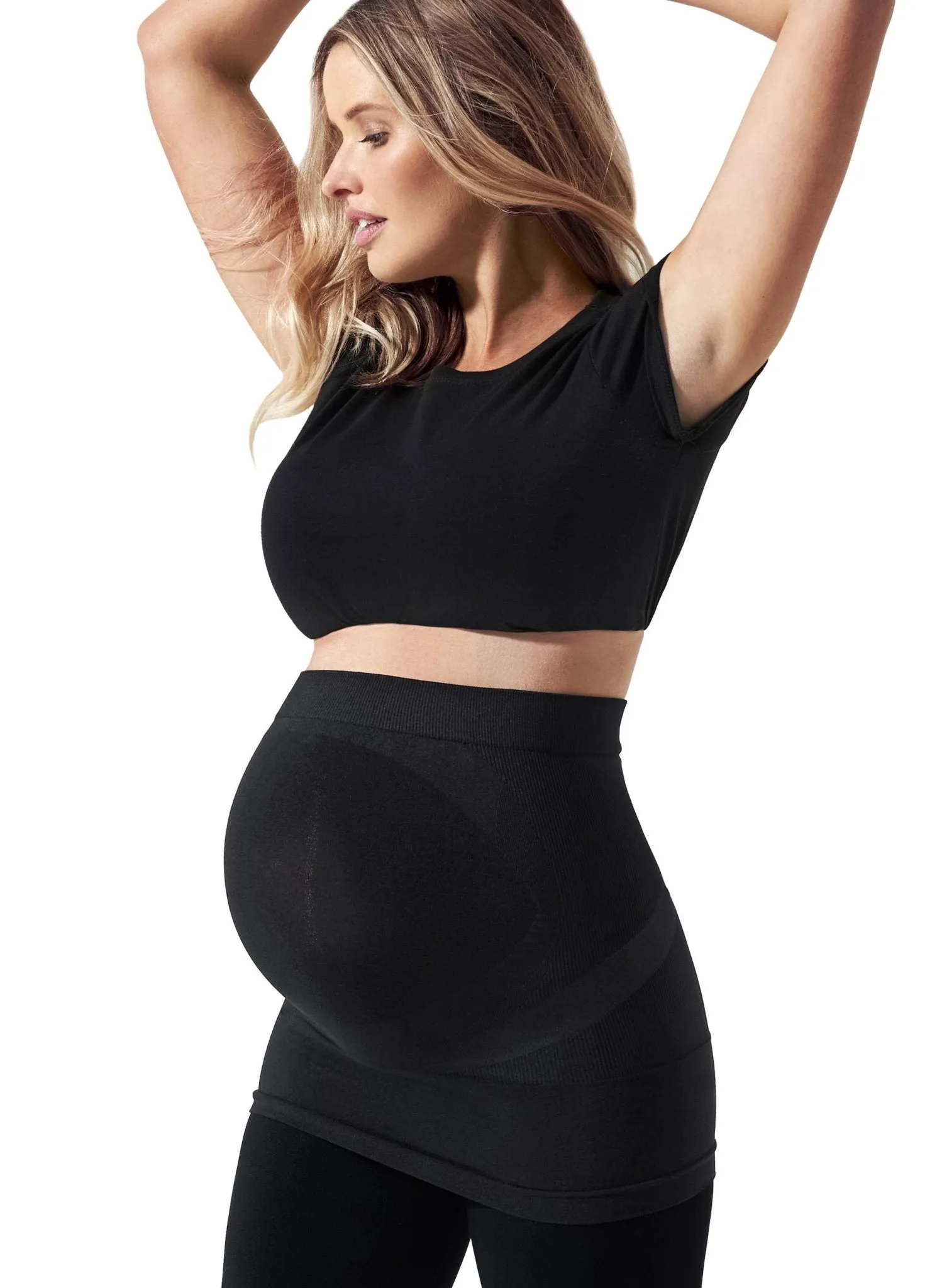 BLANQI Maternity Built-in Support  Bellyband - Black