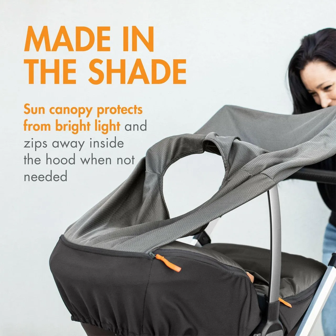 Boon Morph Car Seat Cover - Charcoal