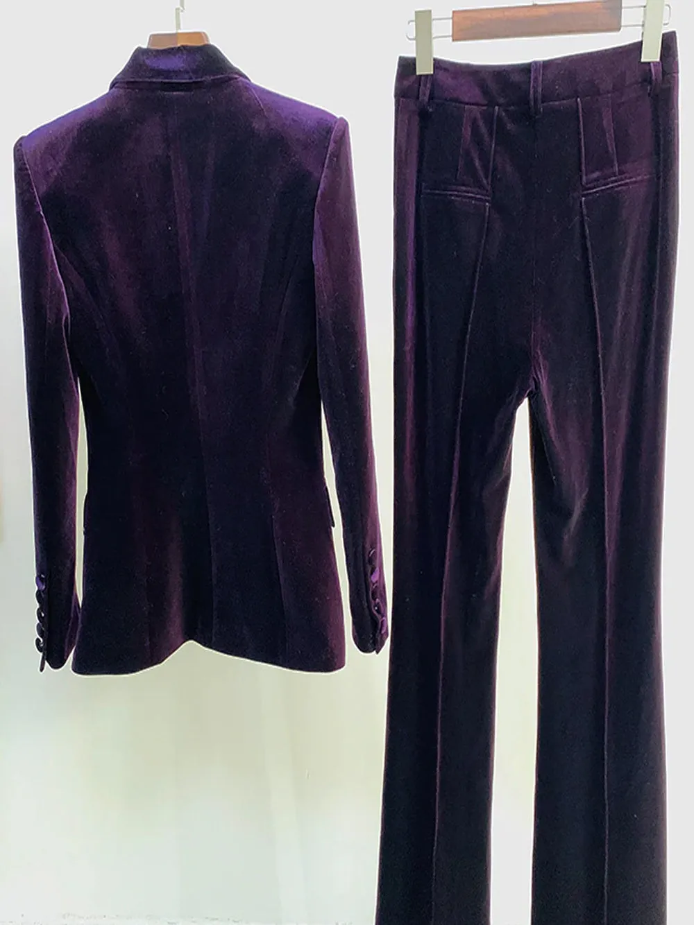 BOUGIE Blazer & Pants Set in Purple