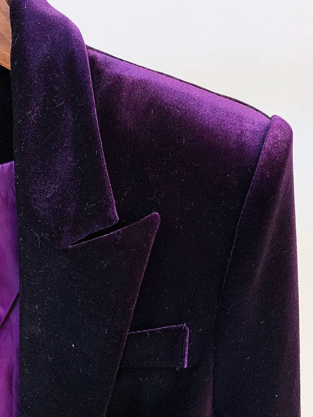 BOUGIE Blazer & Pants Set in Purple