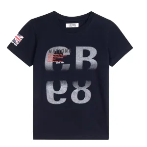 Cantabil Boys Navy T-Shirt