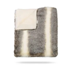 Chinchilla Heavy Stripe Fur - Natural Back