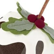 Christmas Pudding Door Stop