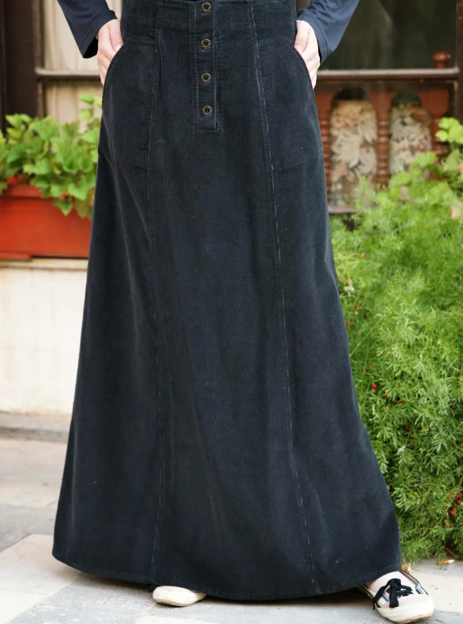 Corduroy Bilqis Maxi Skirt