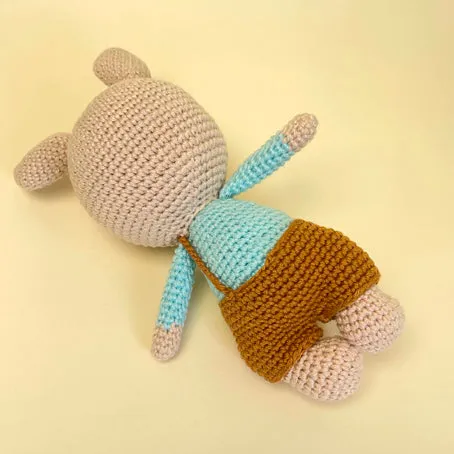 Crocheted Baby Bunny Bean 2