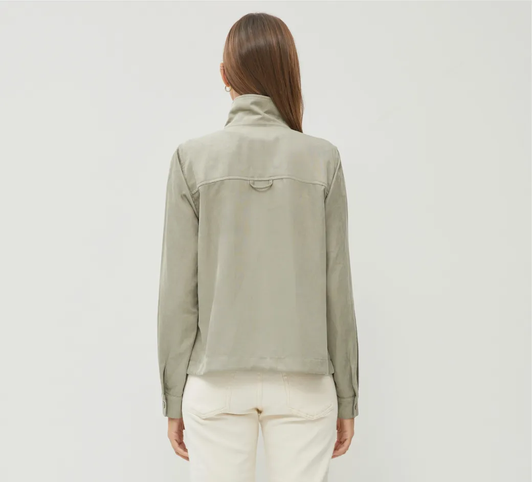 Cropped Utility Jacket