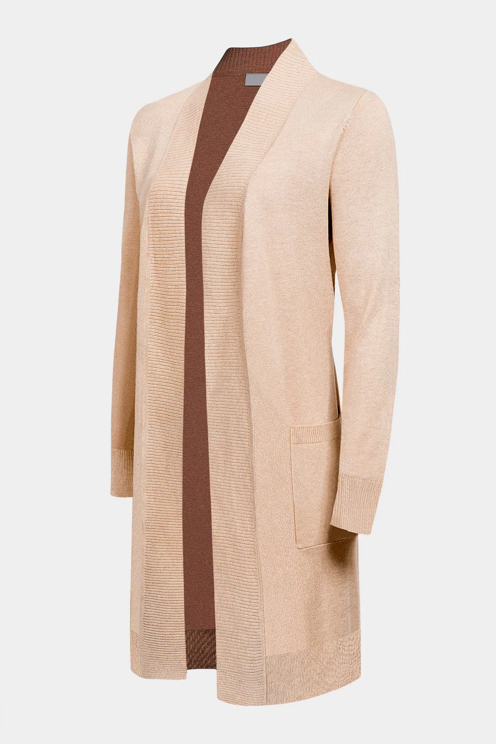 Essential Long Sleeve Knit Duster Cardigan