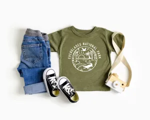 Everglades National Park Triblend Baby, Toddler & Youth Shirt - light or dark artwork