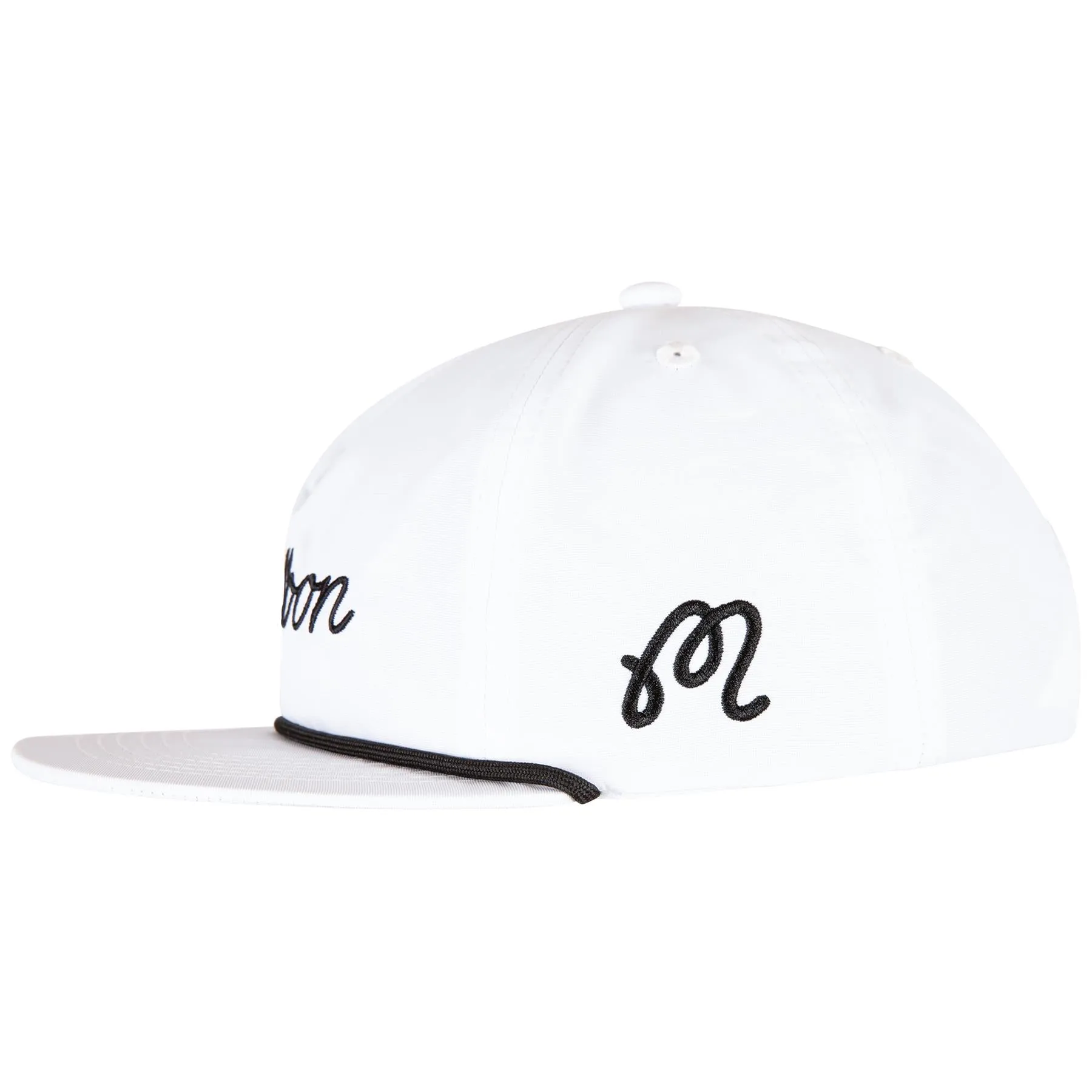 Evergreen Nylon Rope Hat White - W24