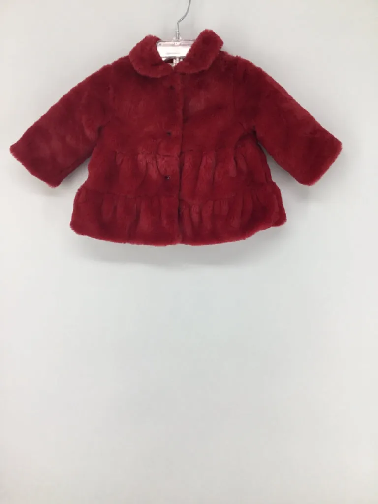 First Impressions Child Size 3-6 Months Red Outerwear - girls