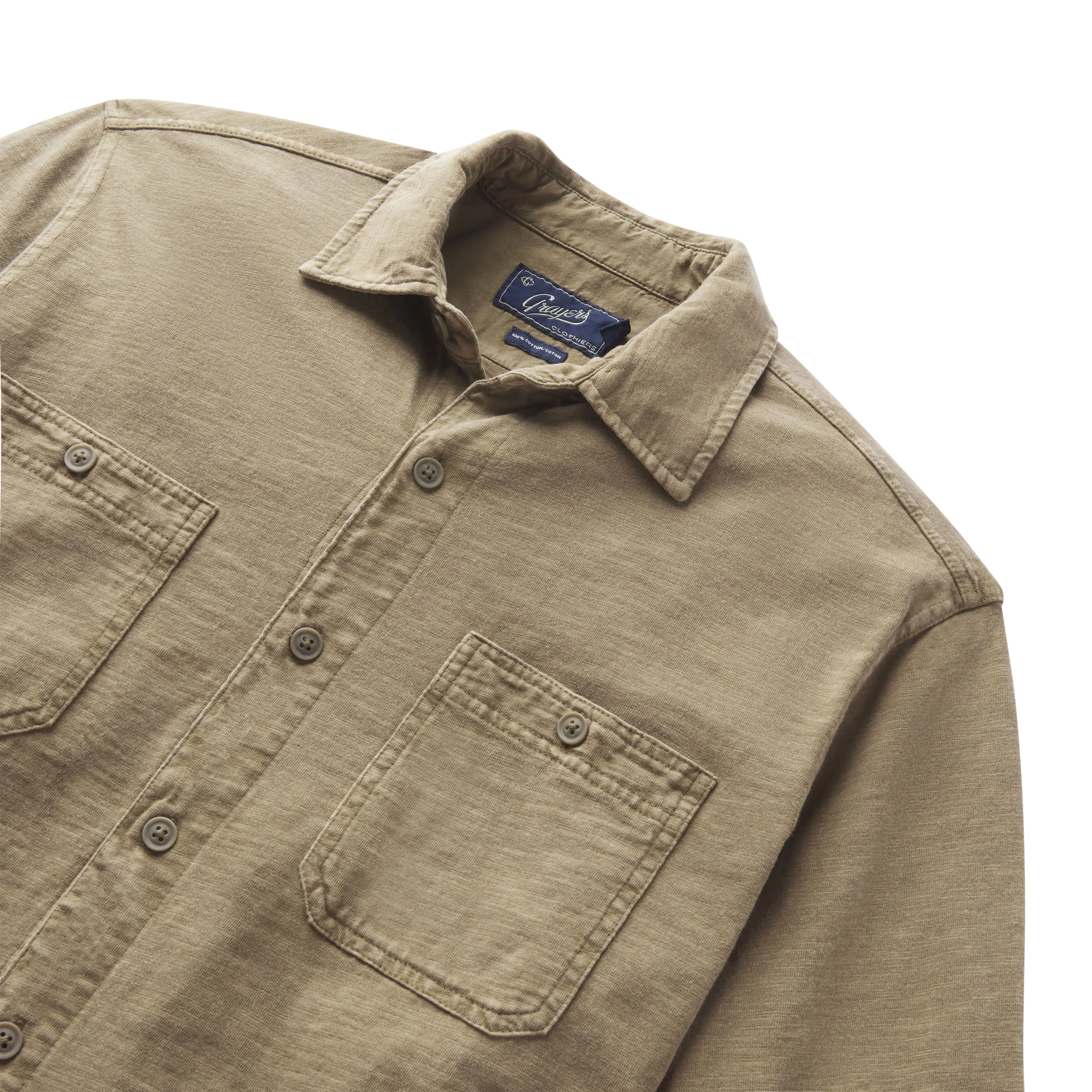 Flex Everyday Knit Shirt - Faded Olive