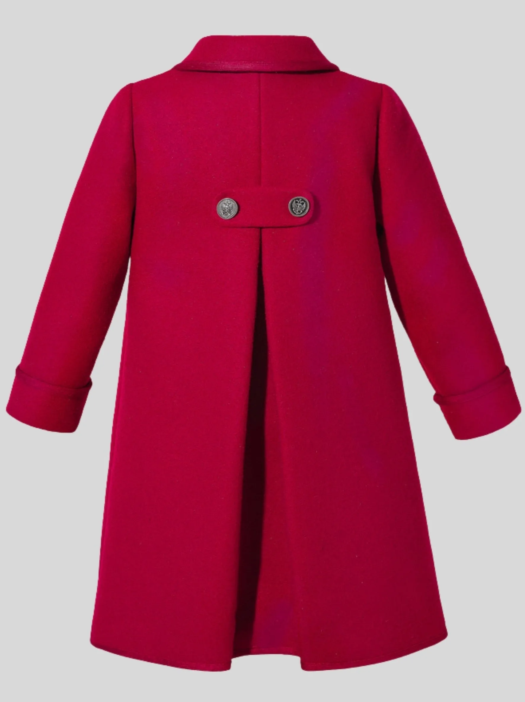 Girls La Parisienne Vintage Style Coat