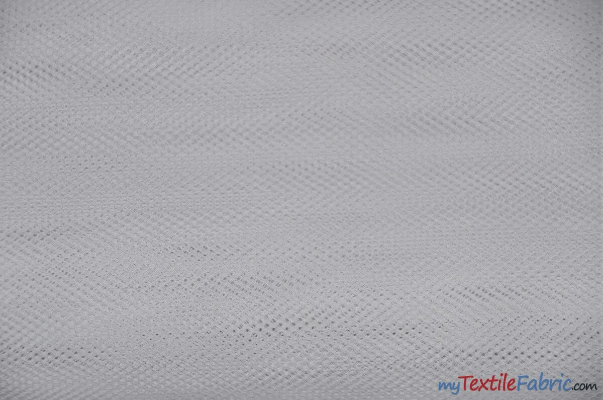 Hard Net Crinoline Fabric | Petticoat Fabric | 54" Wide | Stiff Netting Fabric is Traditionally used to give Volume to Dresses