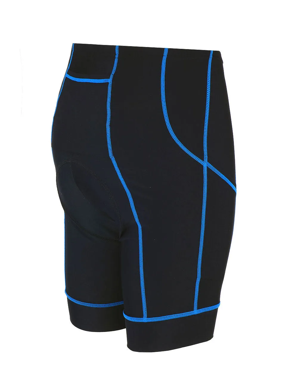 Herren Fahrradhose Kurz Pro Schwarz Blau