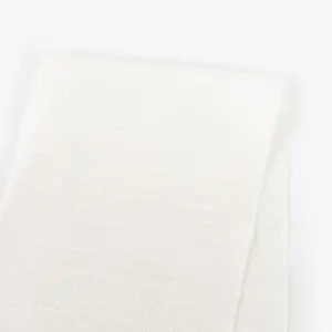 Jacquard Cotton Gauze - Ivory (remnant)