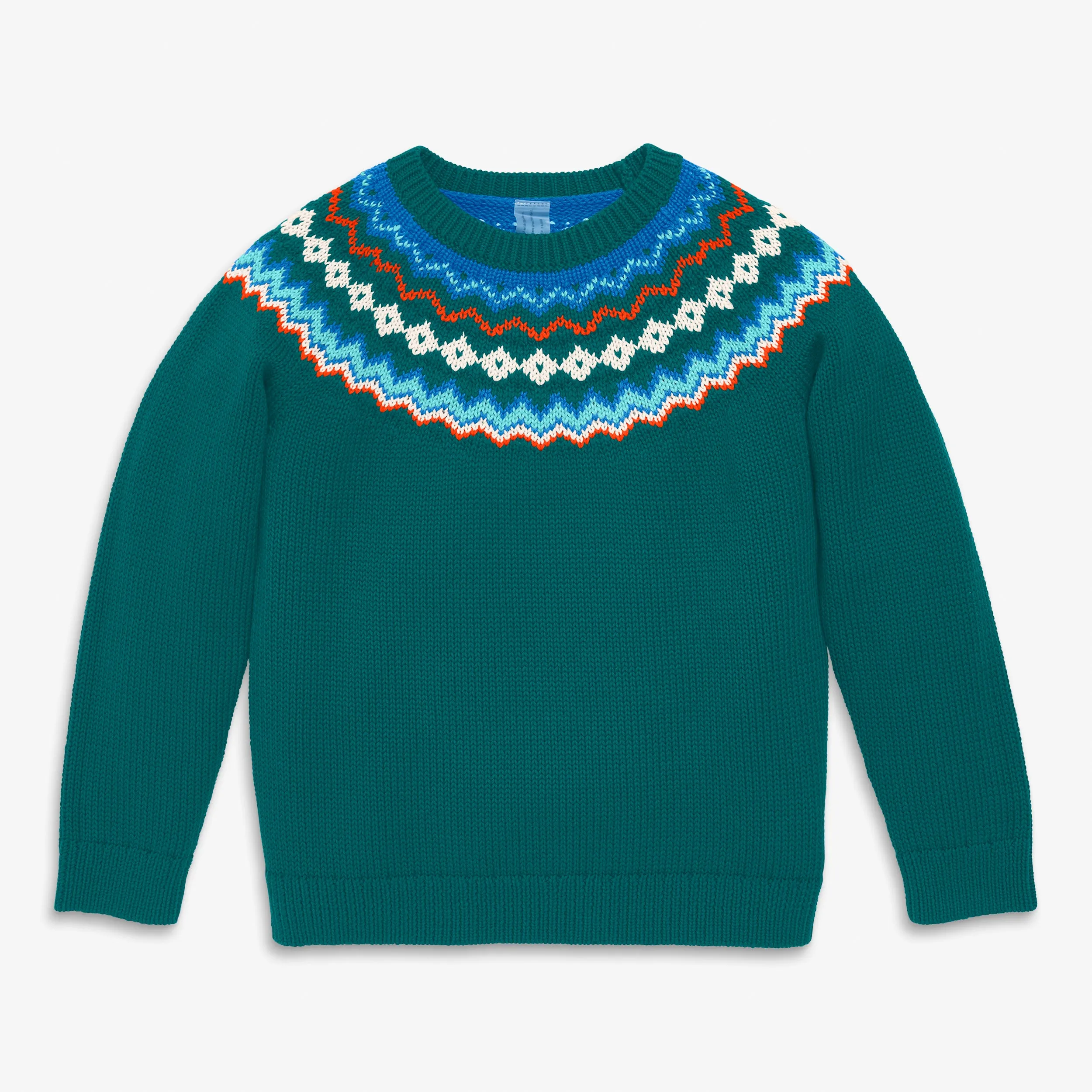 Kids fair isle sweater