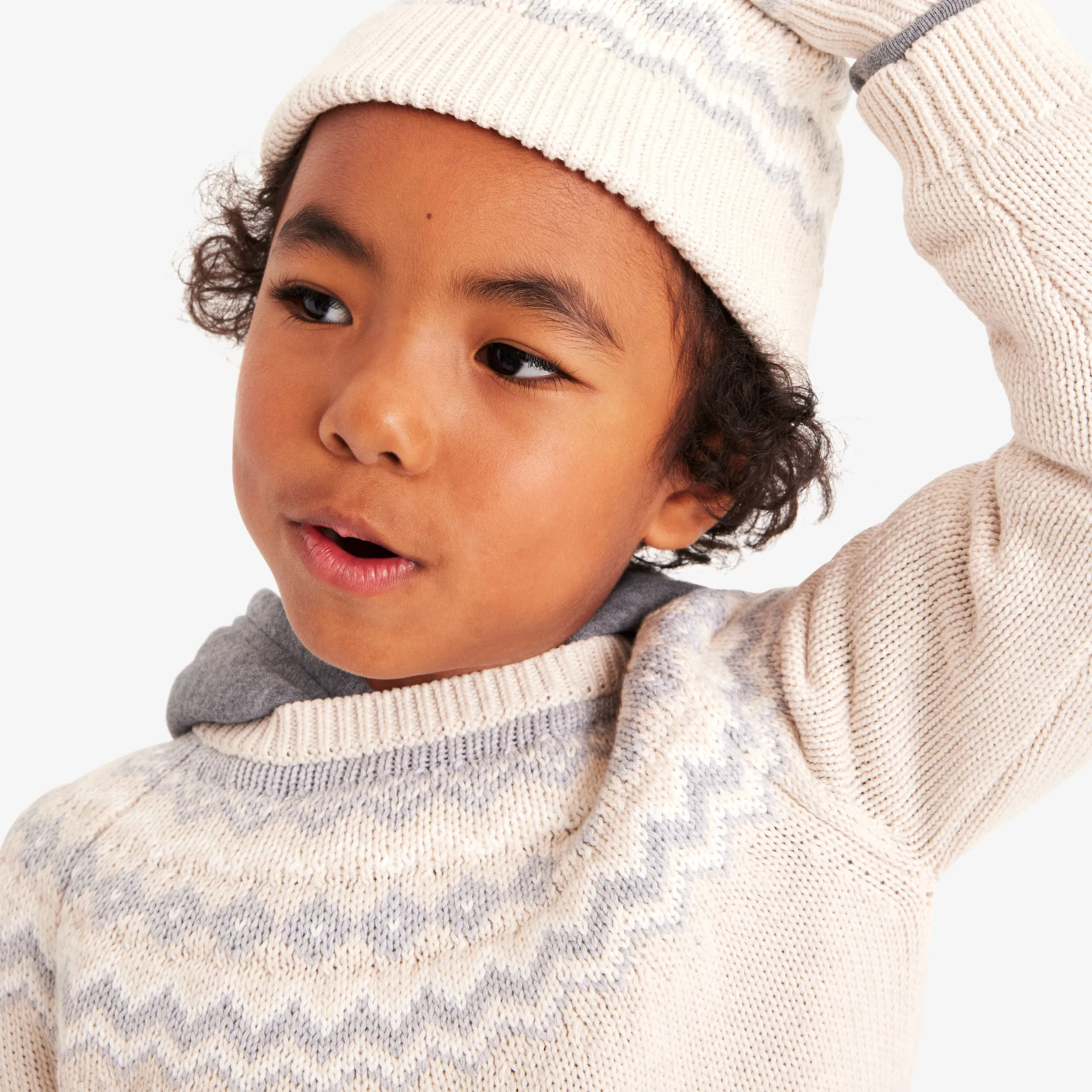 Kids fair isle sweater