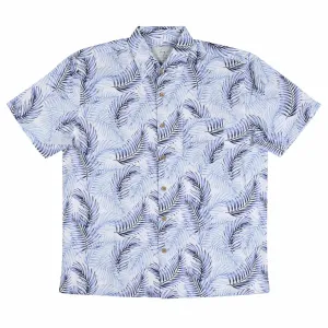 Kingston Grange Bamboo Shirt- Blue Fern