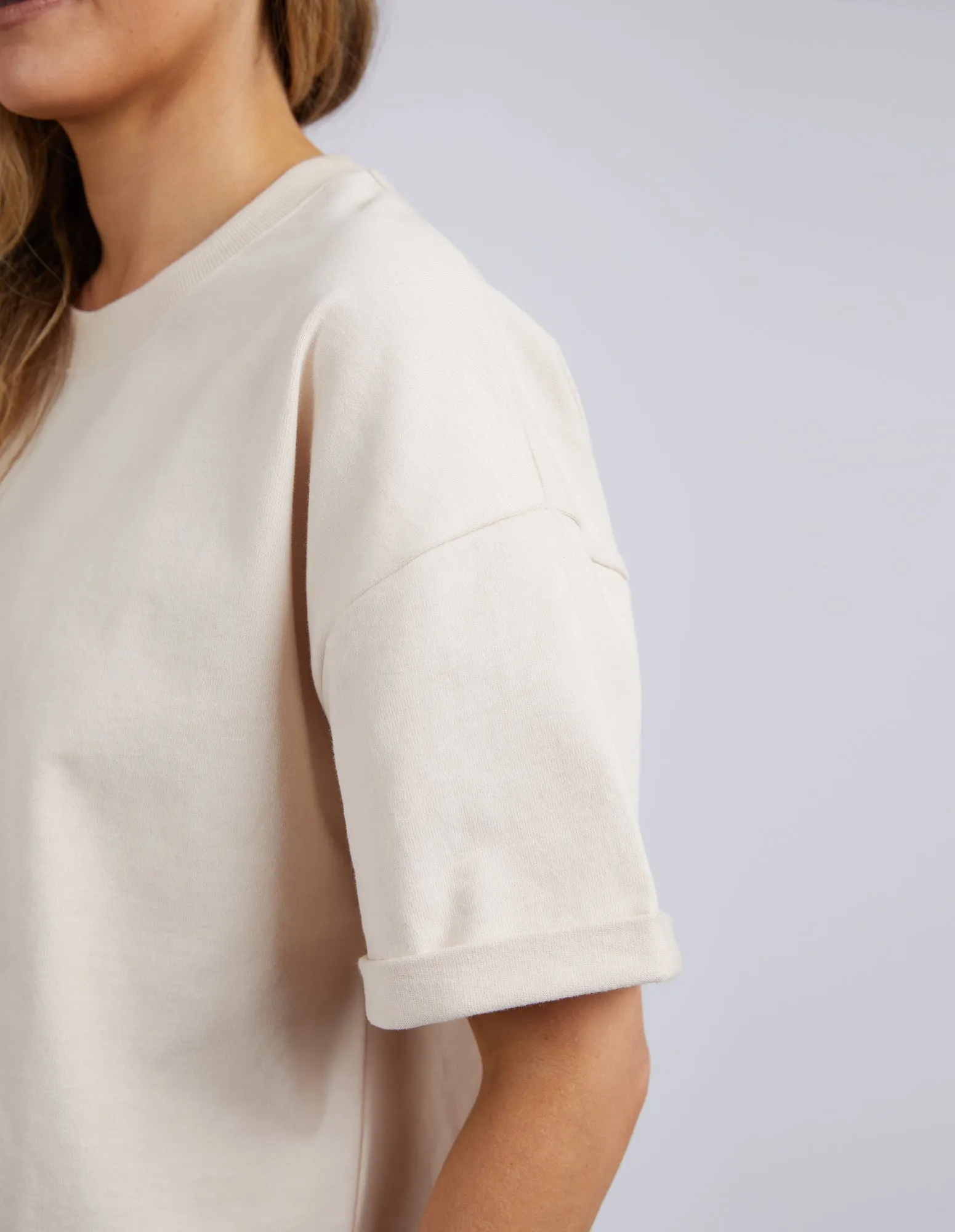 Lucia Short Sleeve Sweat Oatmeal