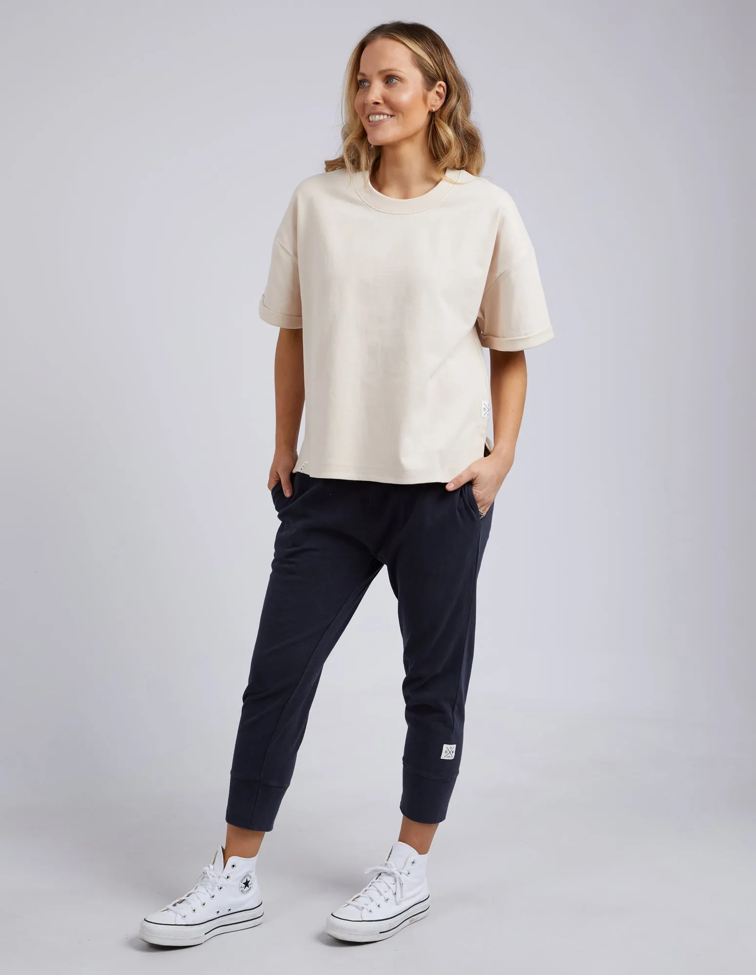 Lucia Short Sleeve Sweat Oatmeal