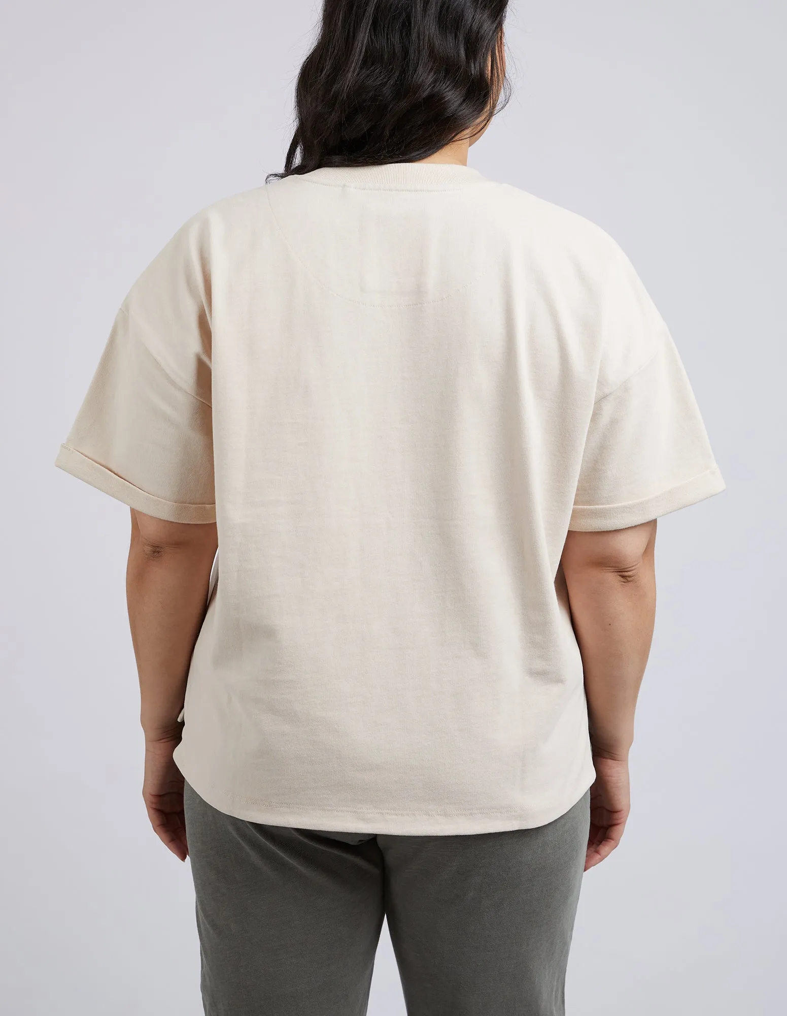 Lucia Short Sleeve Sweat Oatmeal