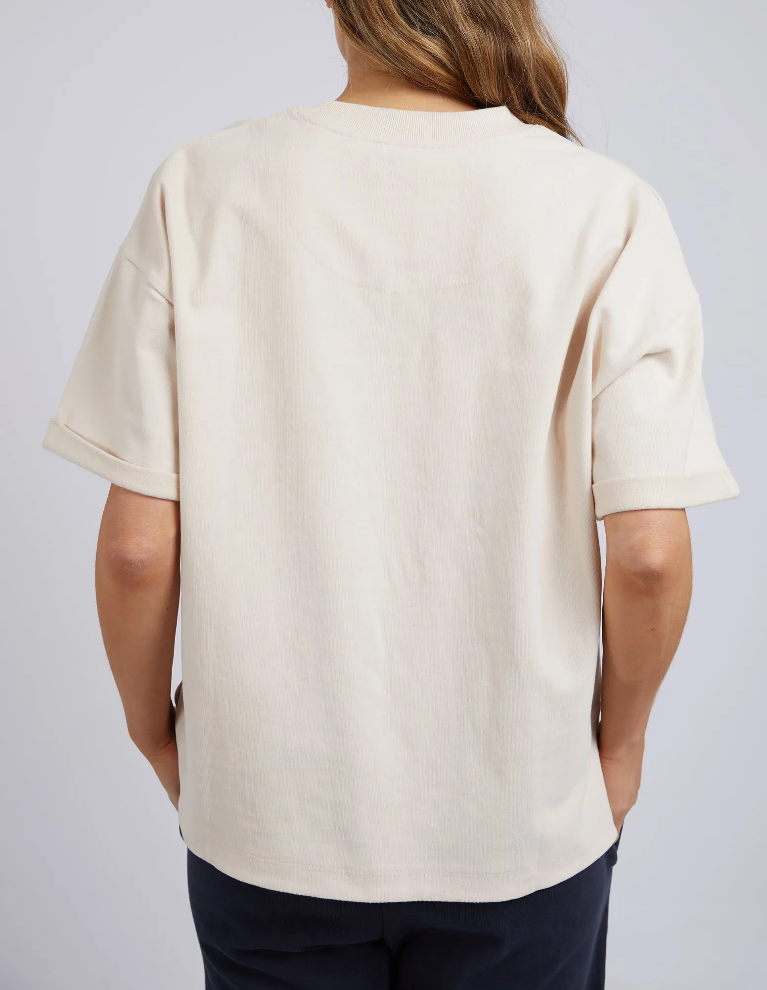 Lucia Short Sleeve Sweat Oatmeal