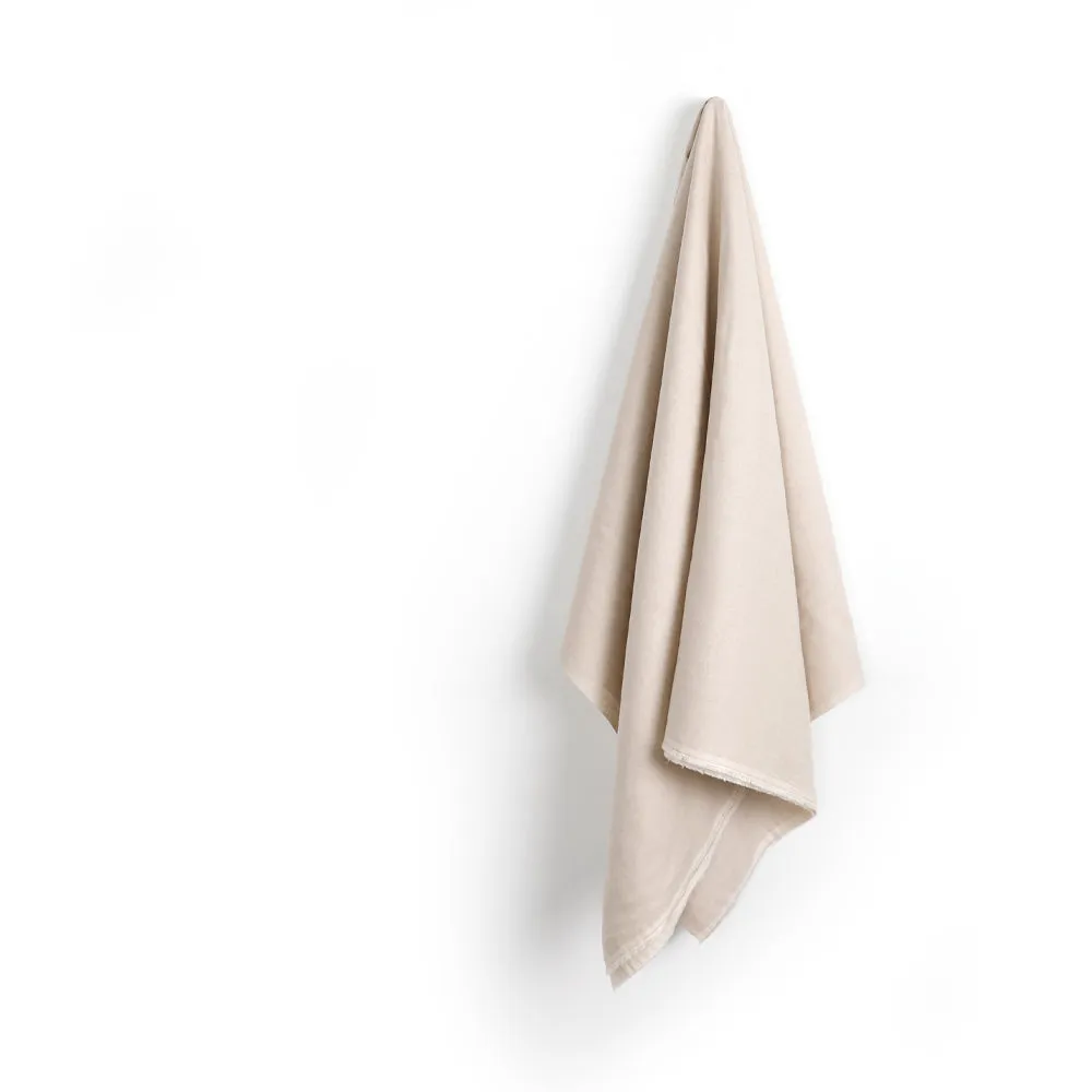 Midweight Linen - Almond (remnant)