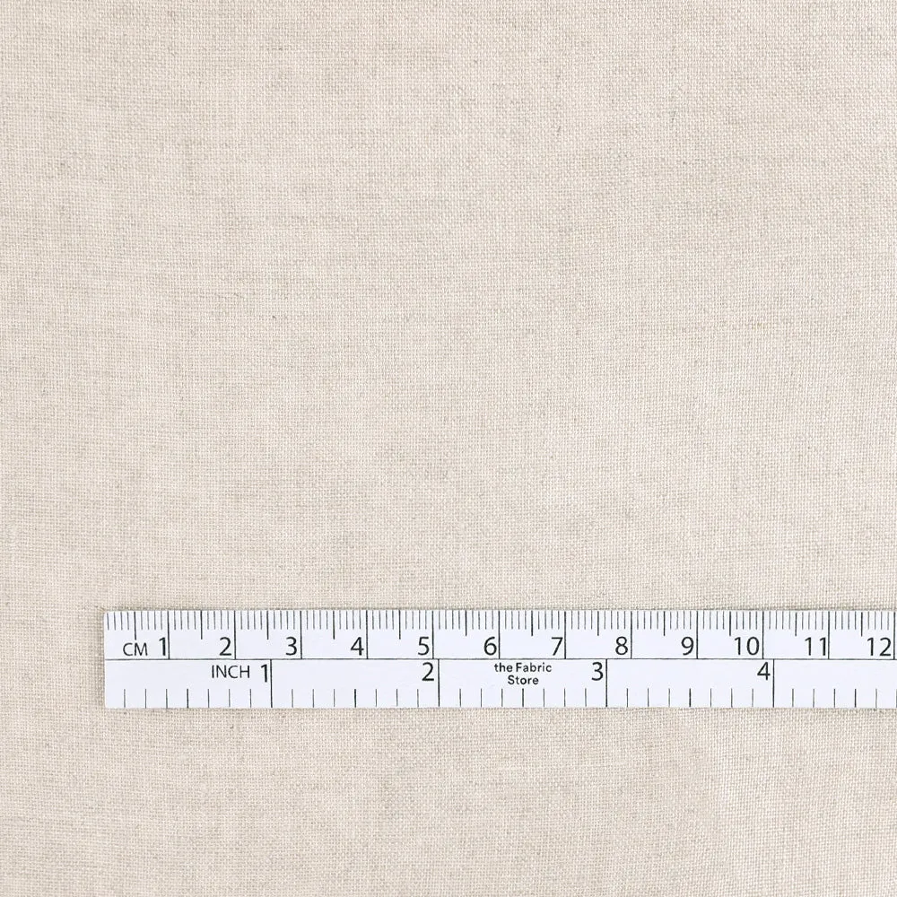 Midweight Linen - Almond (remnant)