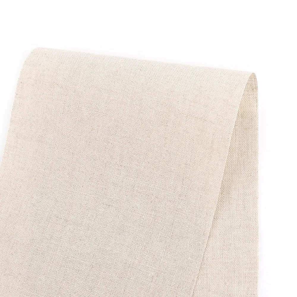 Midweight Linen - Almond (remnant)