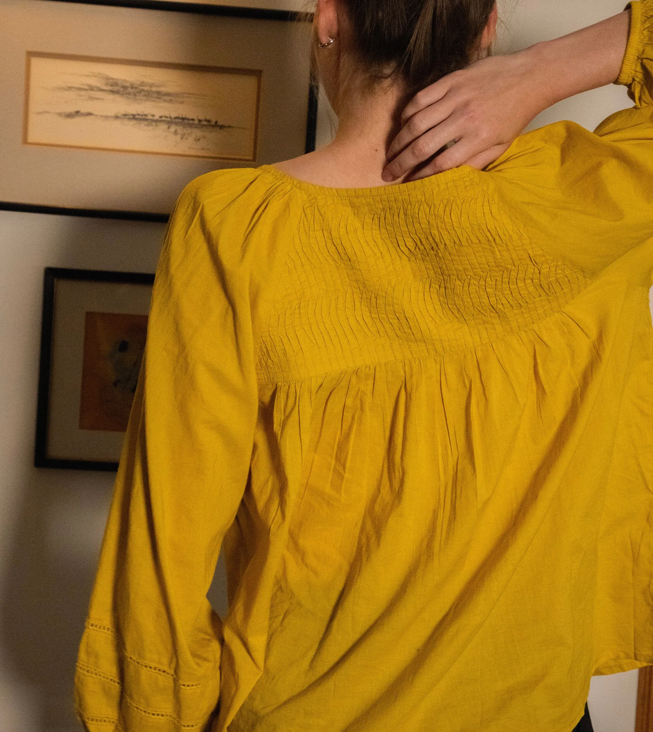 Nerea Blouse | Citrine