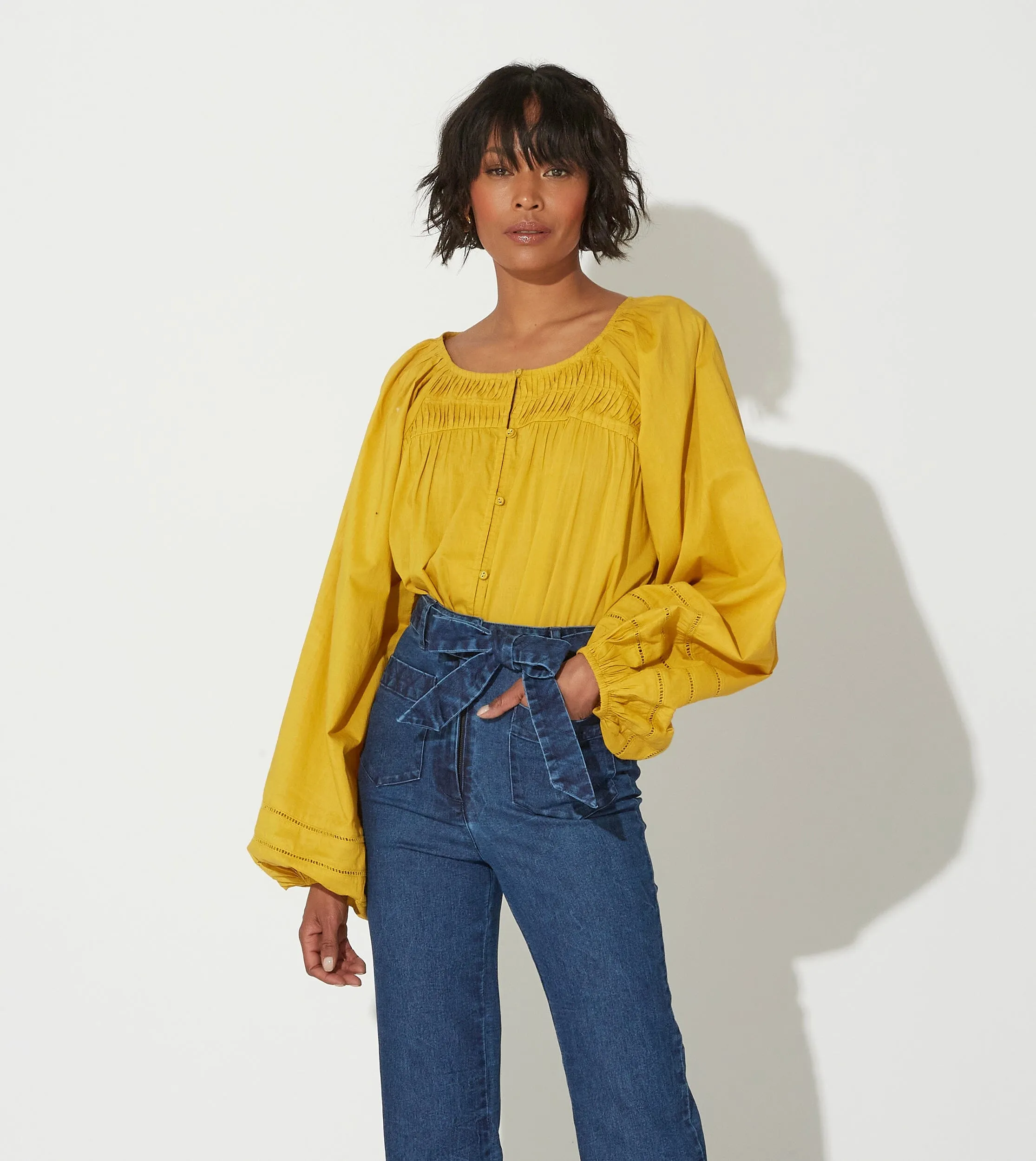 Nerea Blouse | Citrine