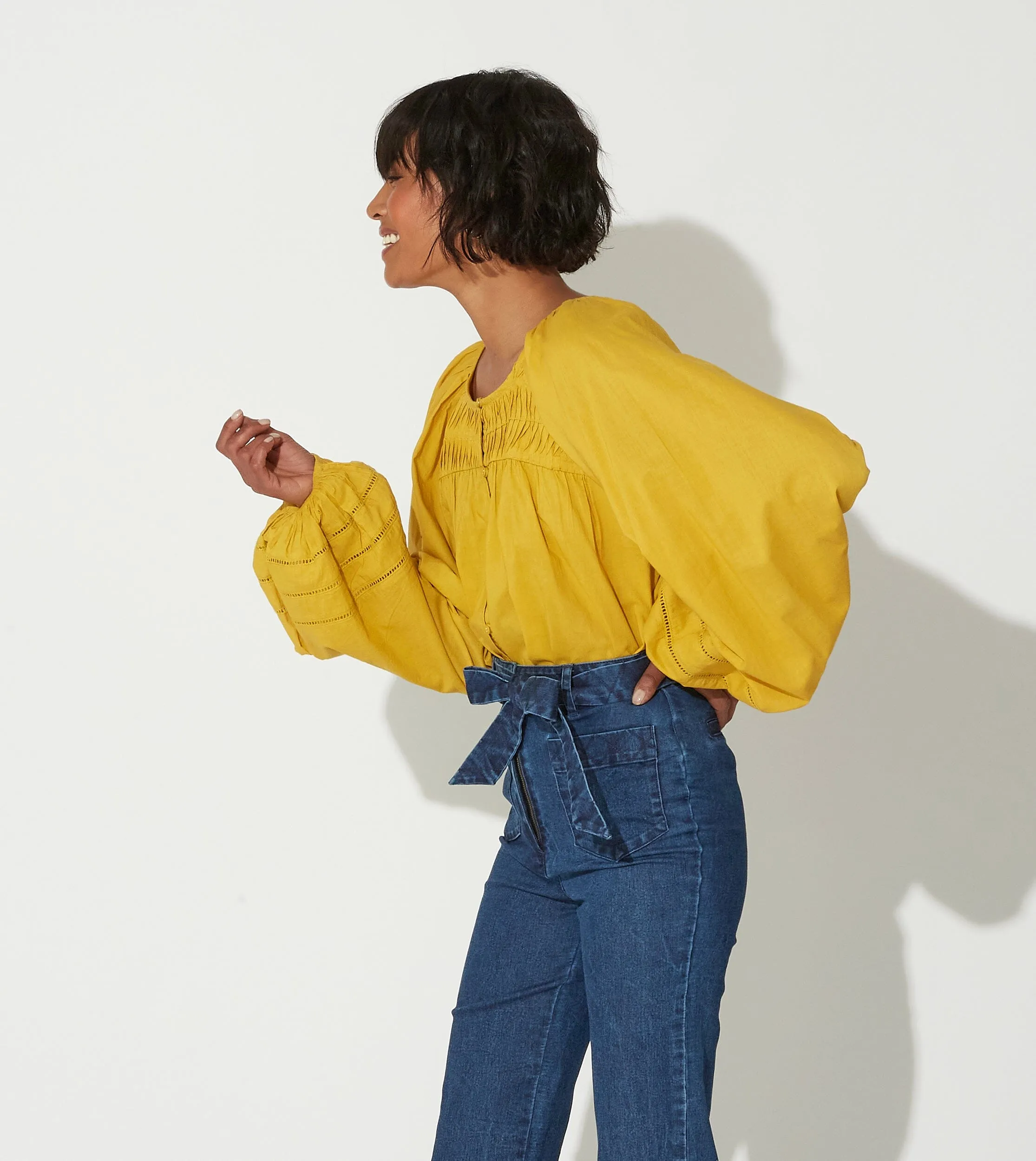 Nerea Blouse | Citrine