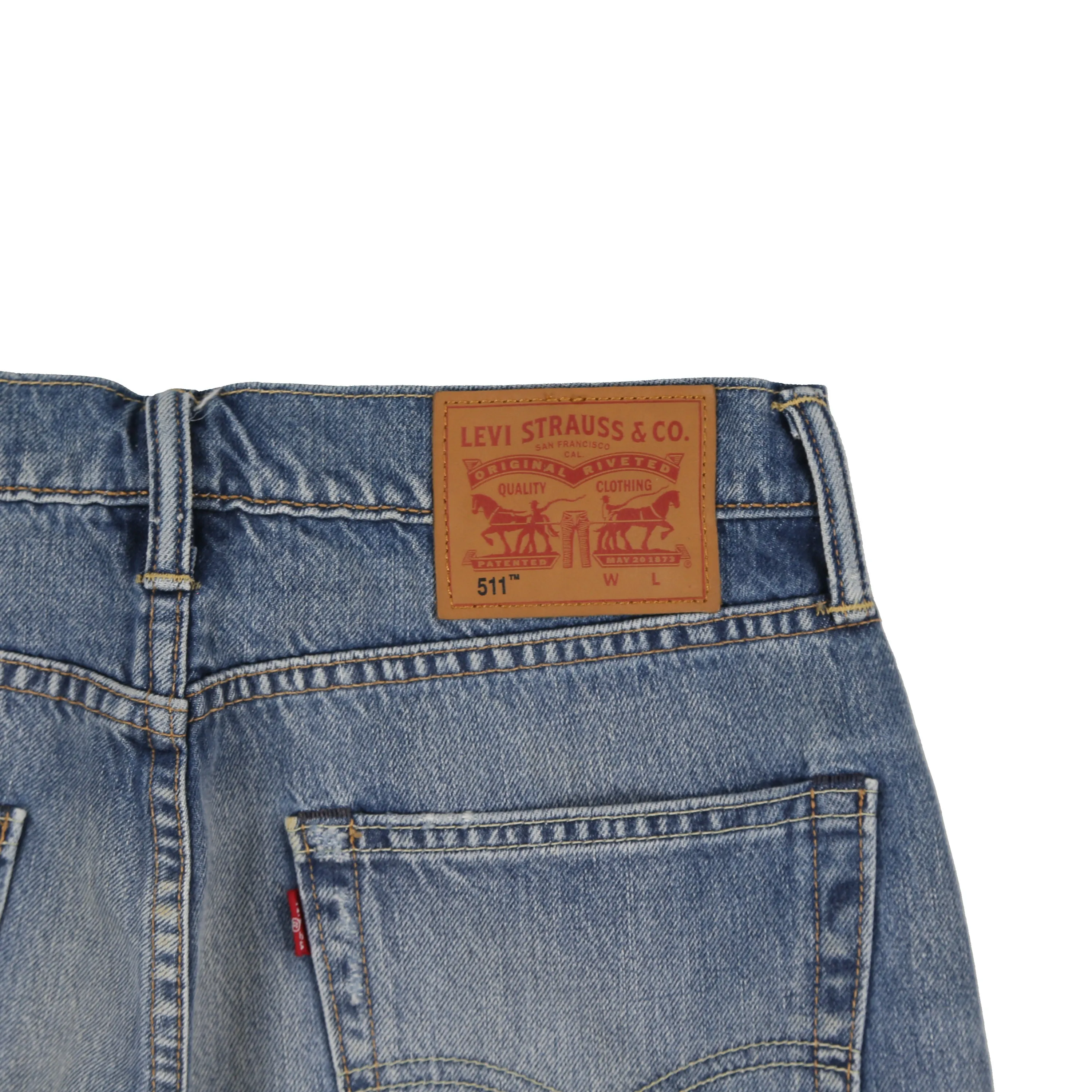 New Sample Levis 511 Selvedge Denim Jeans