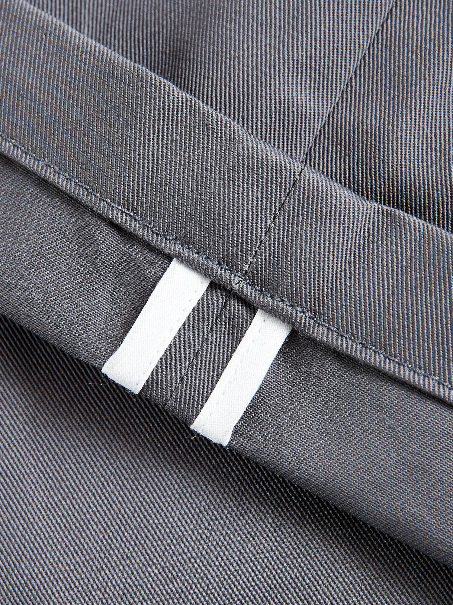 "Officer Trouser" in Grey Twill