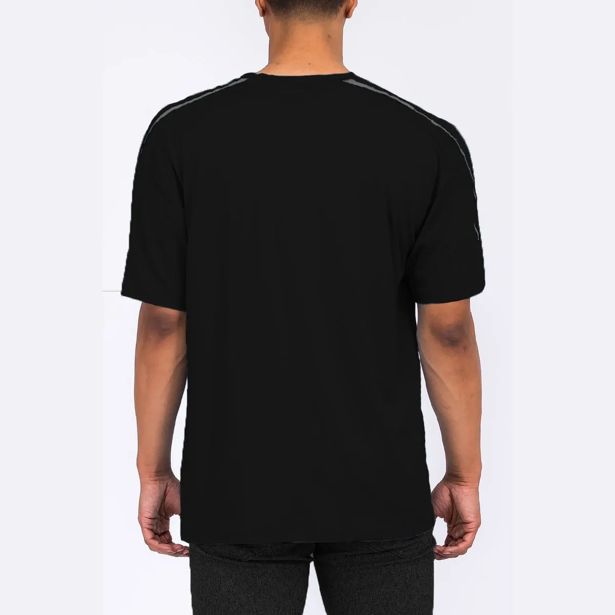 Solid Tape Tee - Black