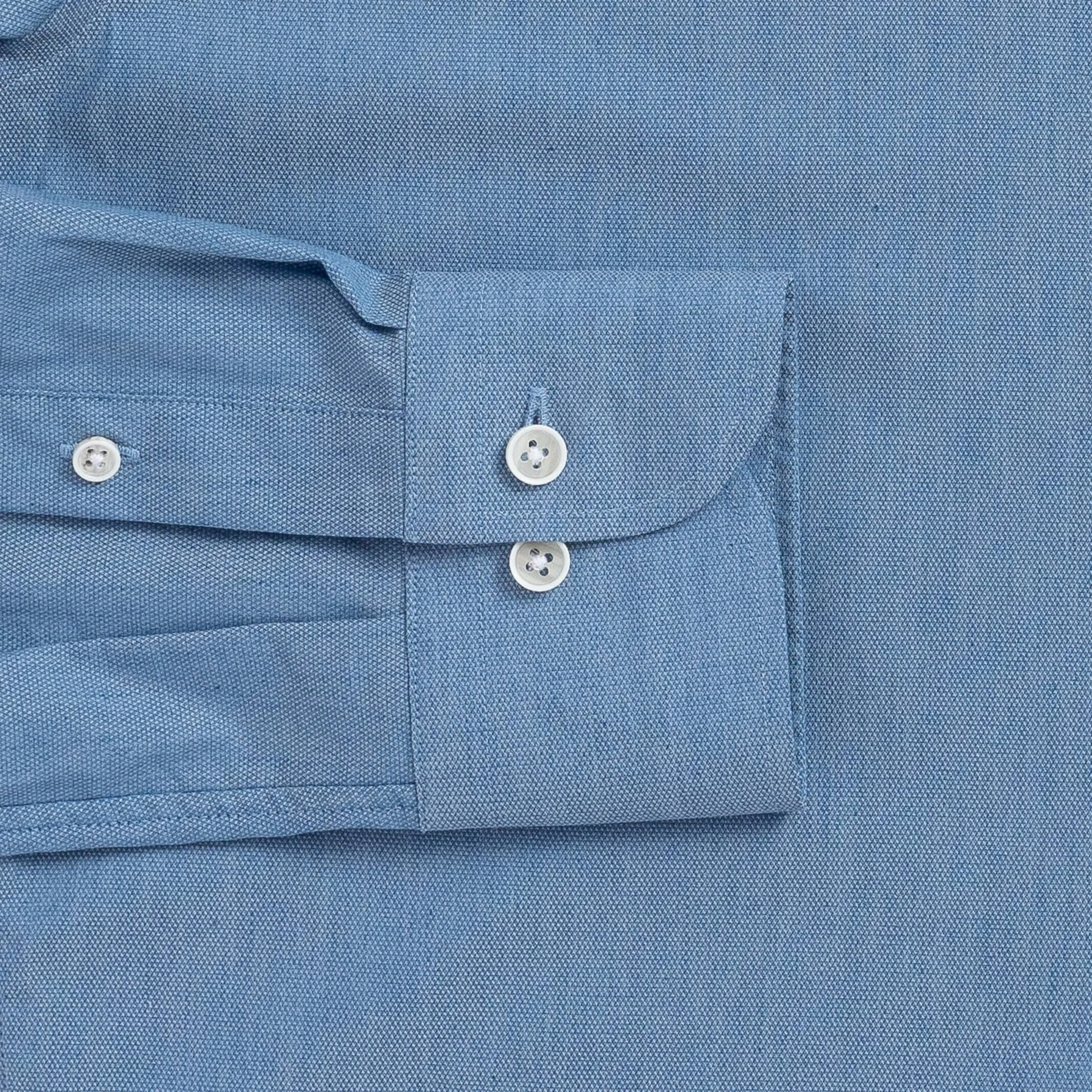 The Washed Indigo Chano Stretch Custom Shirt