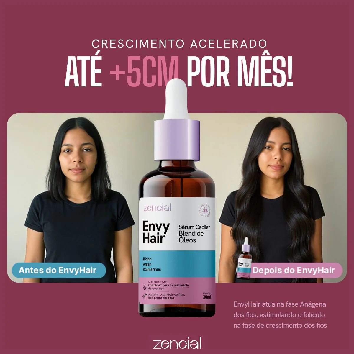 Sérum Capilar Blend de Óleos EnvyHair - Image 5