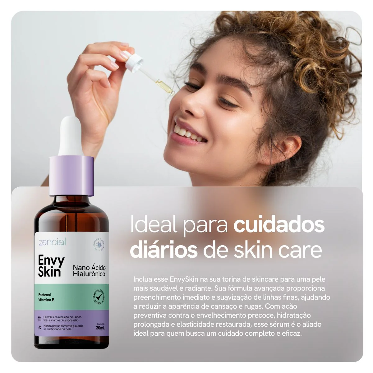 Sérum Facial Nano Ácido Hialurônico EnvySkin - Image 7