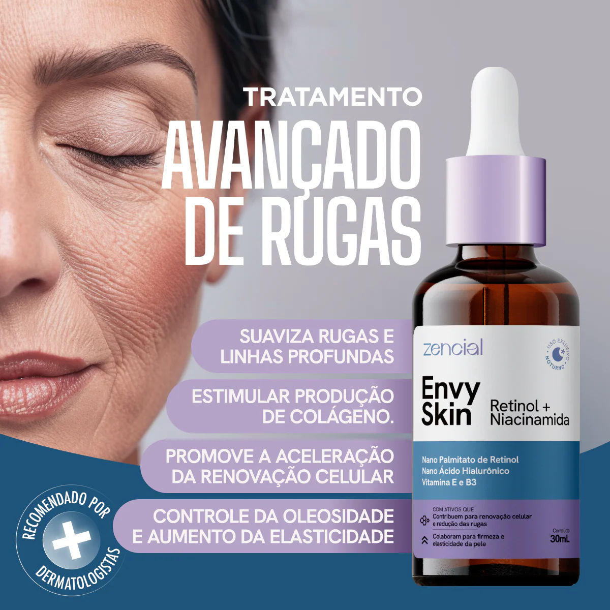Sérum Anti-Envelhecimento Envy Skin Nano Retinol + Niacinamida 30ml - Image 8