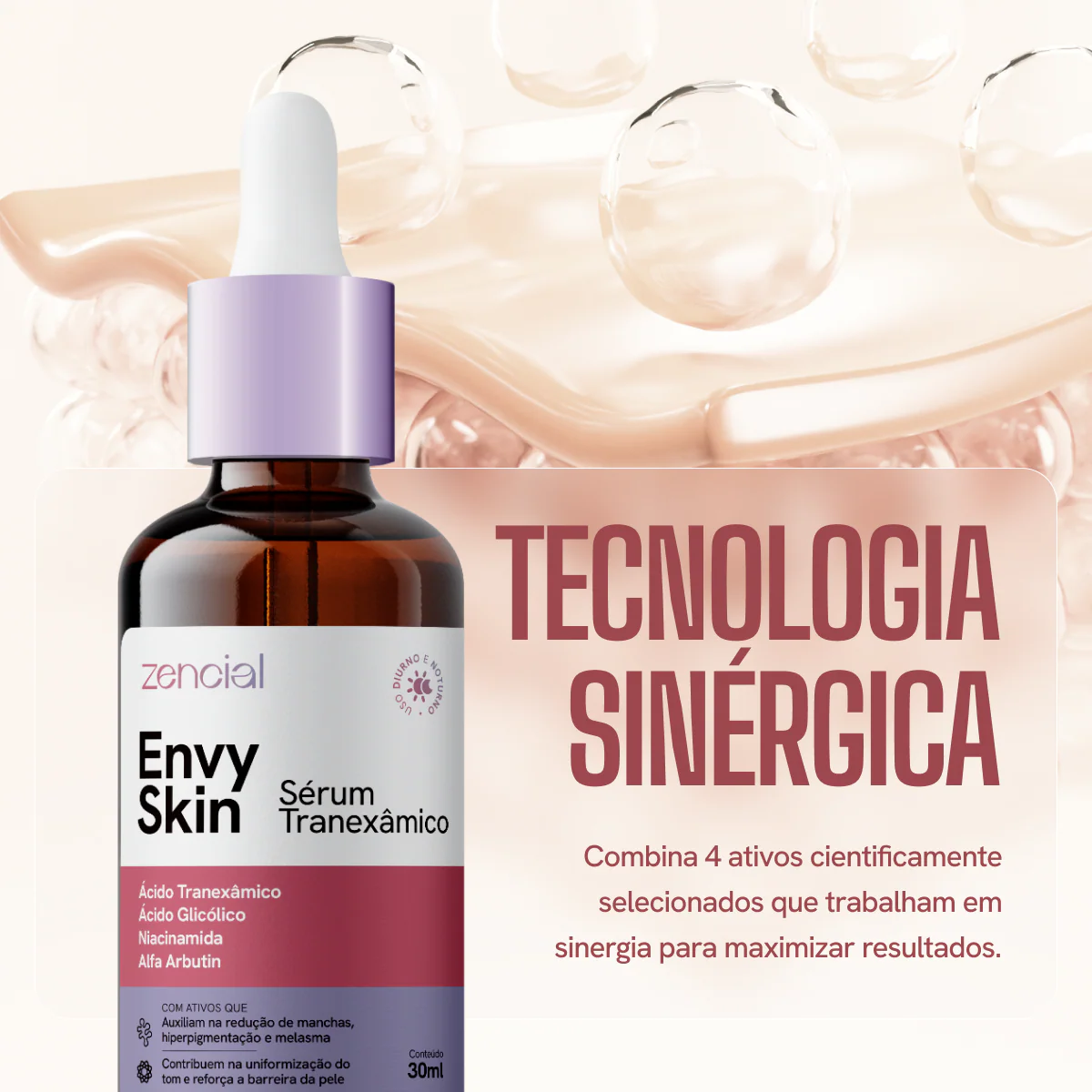 Sérum Clareador Anti-manchas Envy Skin Ácido Tranexâmico - Image 6