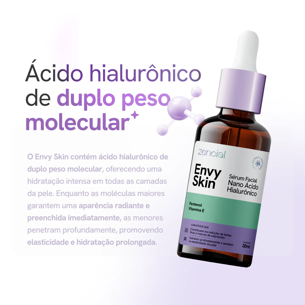 Sérum Facial Nano Ácido Hialurônico Envy Skin. - Image 10