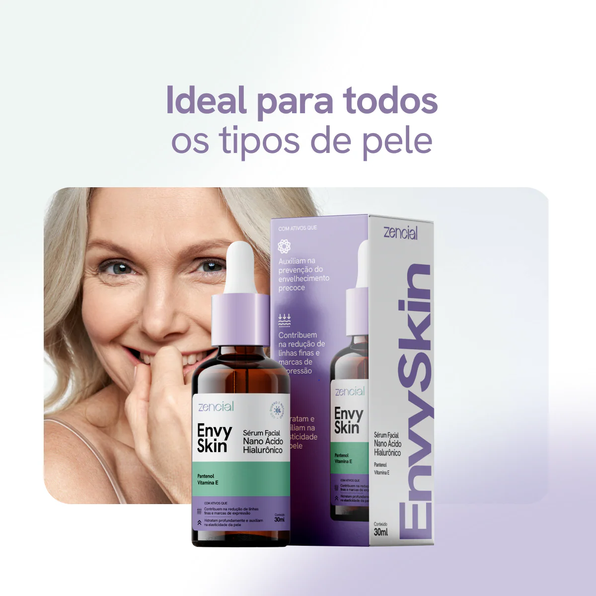 Sérum Facial Nano Ácido Hialurônico Envy Skin. - Image 8