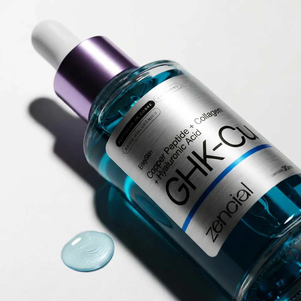 Sérum GHK-CU com Peptídeos de Cobre, Colágeno e Ácido Hialurônico - Image 6